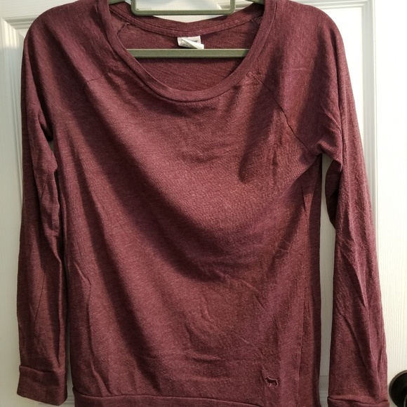 **SOLD** PINK VICTORIA'S SECRET  long sleeve shirt - Picture 1 of 1